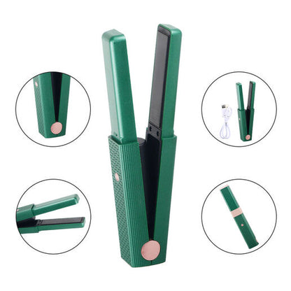 Portable Hair Straightening Comb Curling Stick Splint